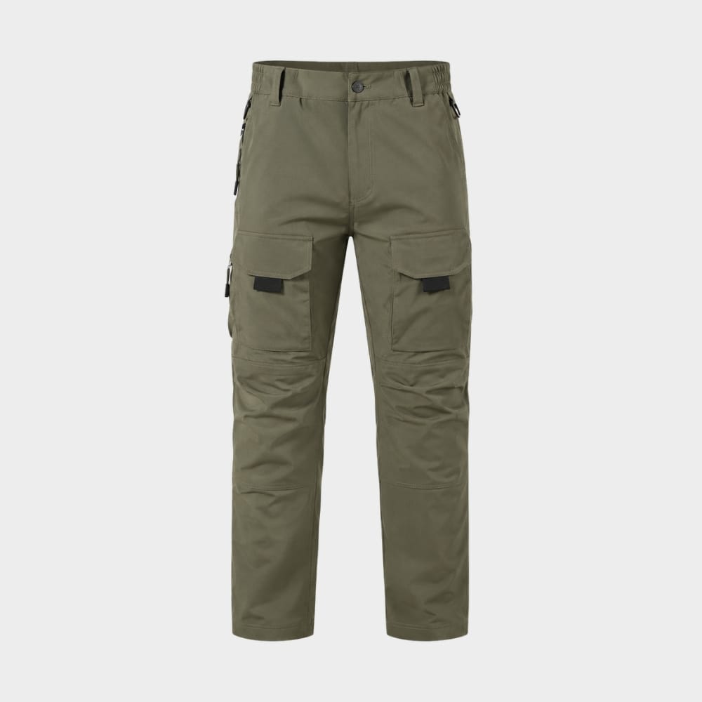 Hiking Camping mens hiking cargo trousers multi pocket tactical pants