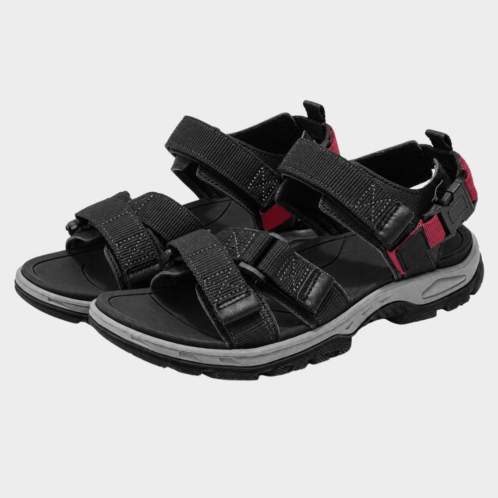 Hiking Camping mens hiking walking sandals adjustable strap outdoor