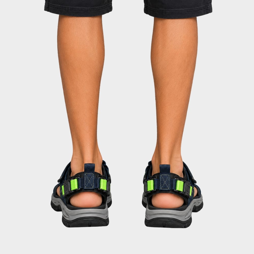Hiking Camping mens hiking walking sandals adjustable strap outdoor
