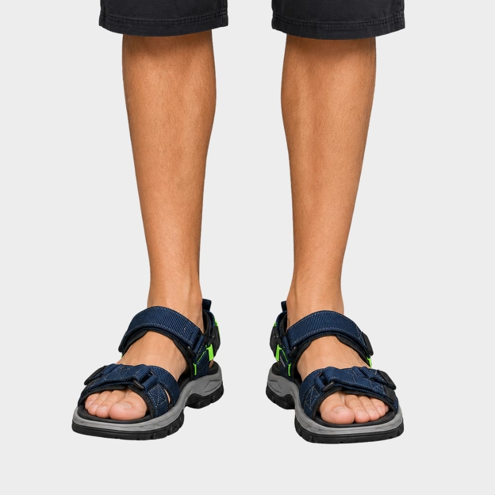 Hiking Camping mens hiking walking sandals adjustable strap outdoor