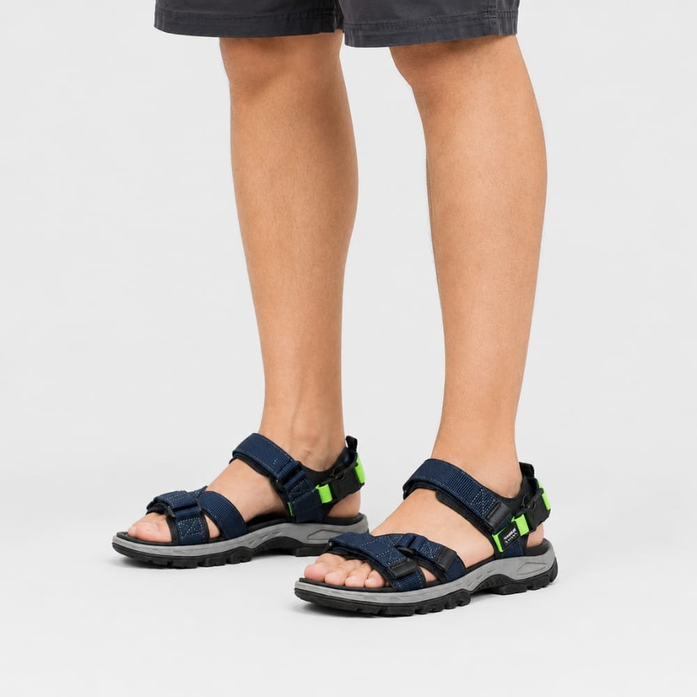 Hiking Camping mens hiking walking sandals adjustable strap outdoor
