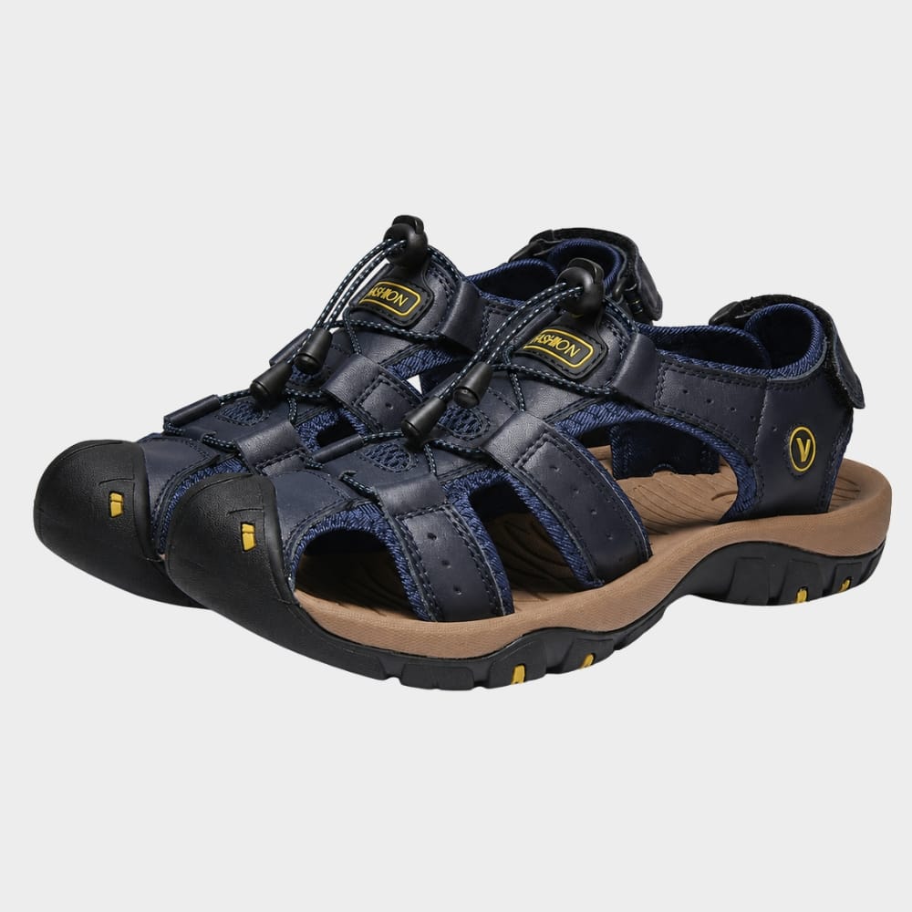 Hiking Camping mens hiking walking sandals closed toe non slip