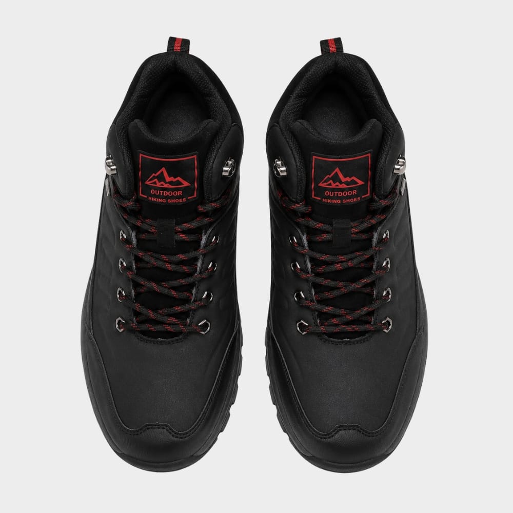 Hiking Camping mens insulated hiking boots winter high top outdoor walking