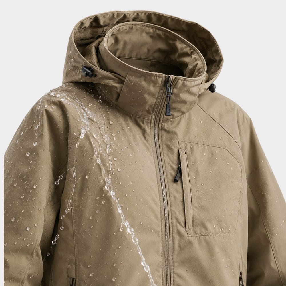 Hiking Camping mens lightweight waterproof hooded windbreaker jacket