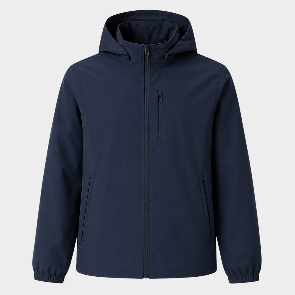 Hiking Camping mens lightweight waterproof softshell hooded jacket