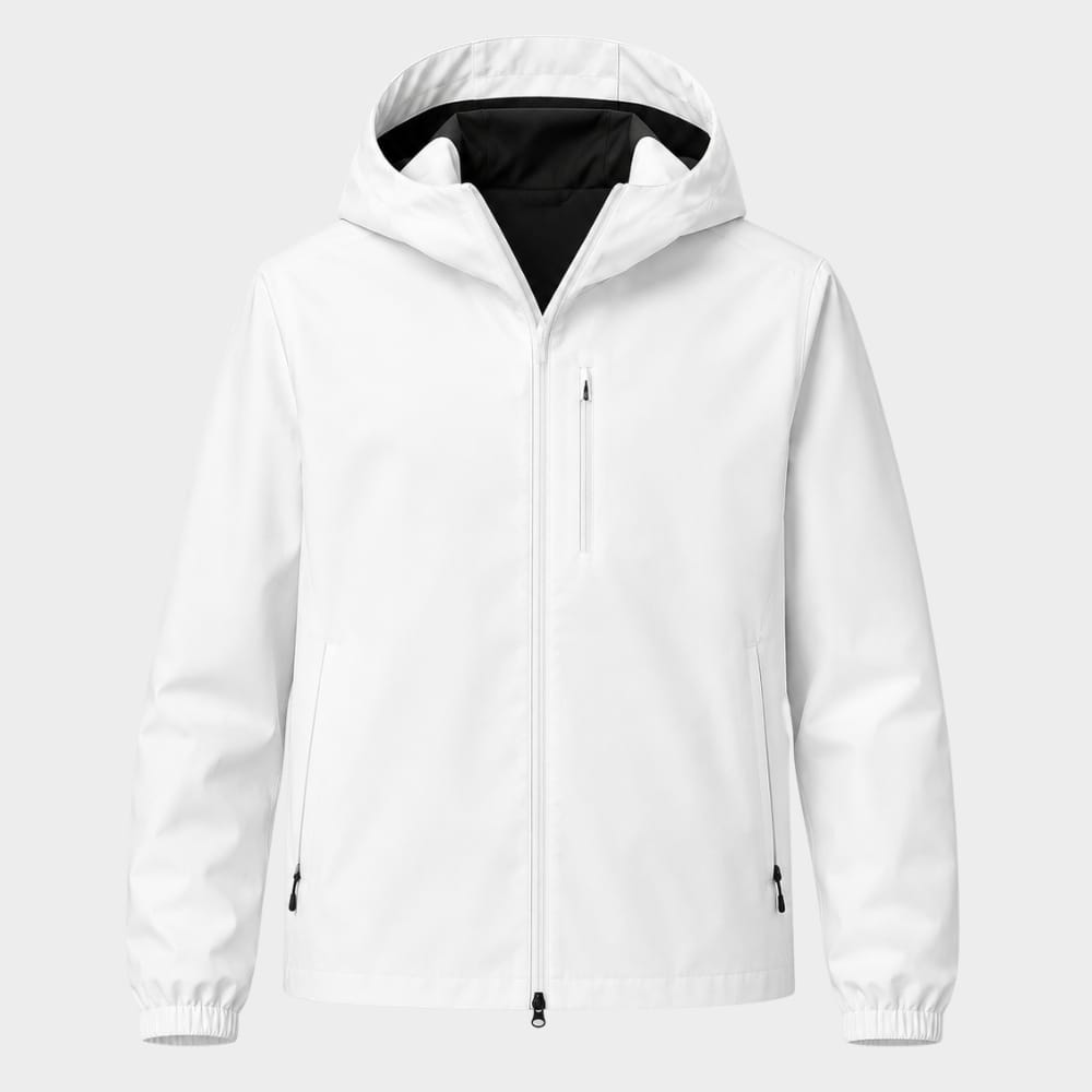 Hiking Camping mens lightweight waterproof softshell hooded jacket