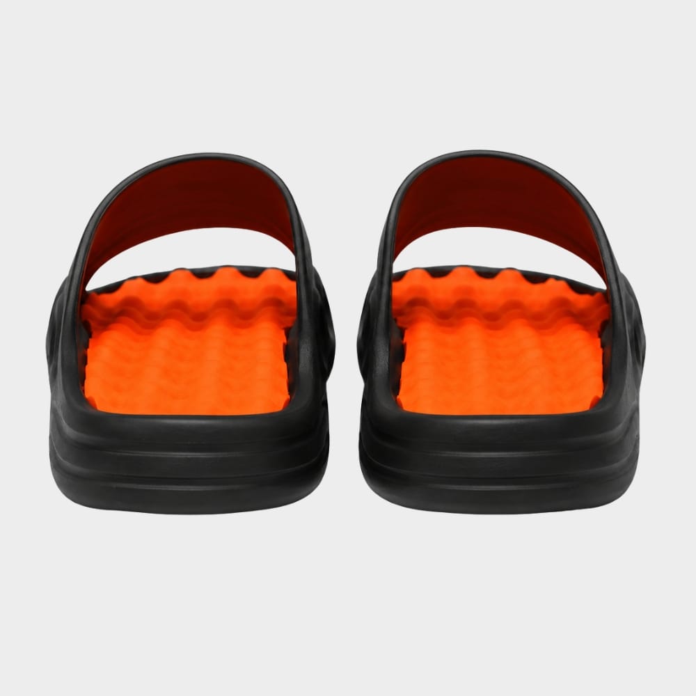 Hiking Camping mens non slip walking sandals thick sole massage slides
