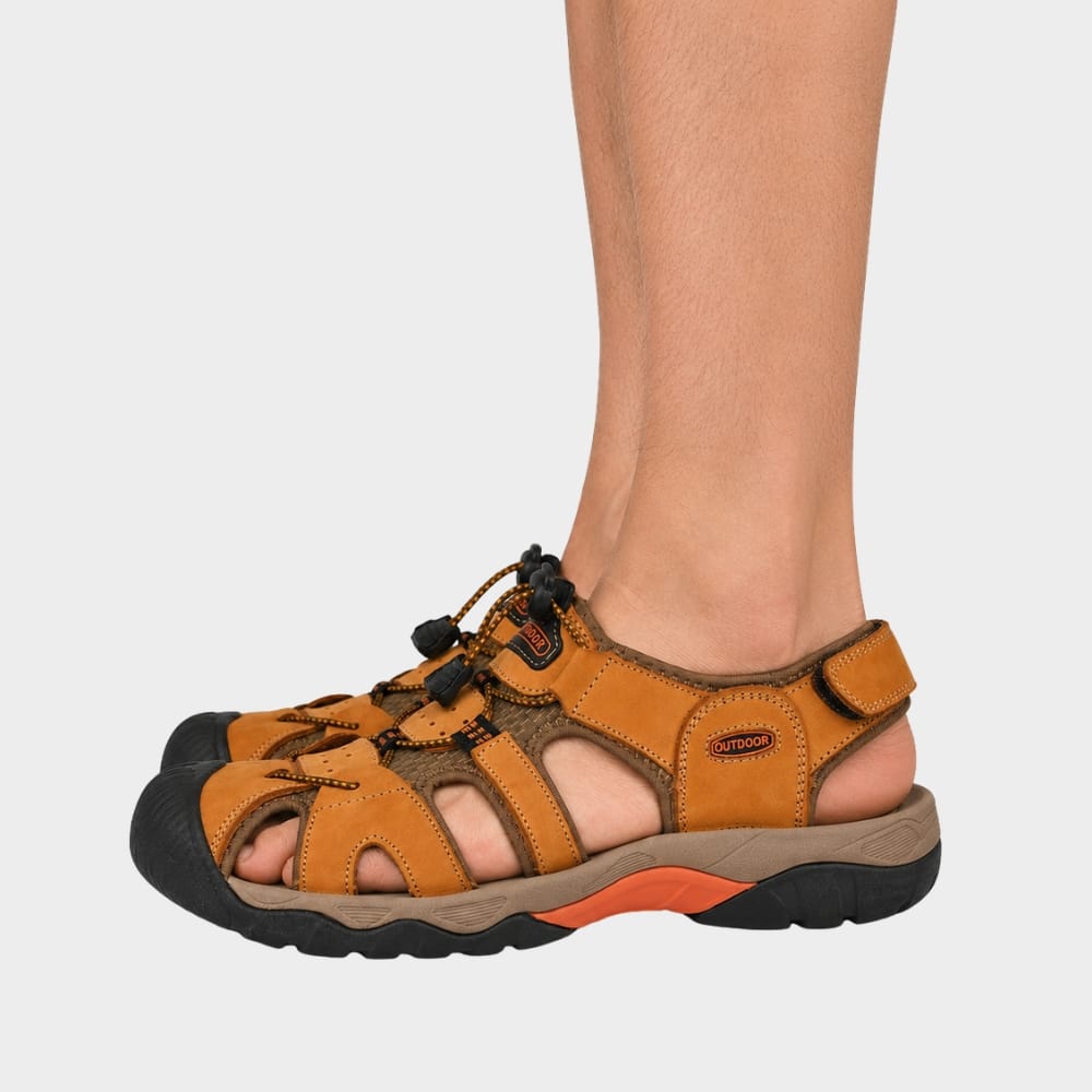 Hiking Camping mens outdoor hiking walking sandals breathable non slip