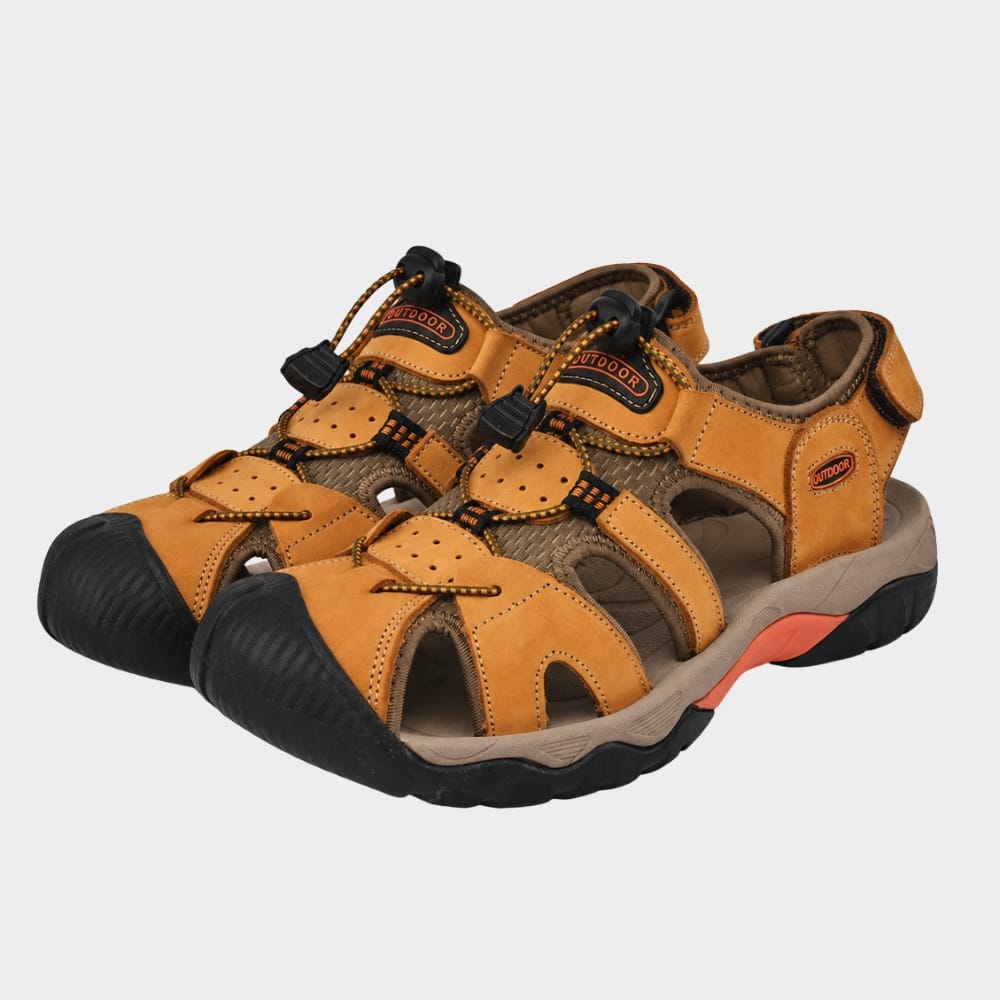Hiking Camping mens outdoor hiking walking sandals breathable non slip