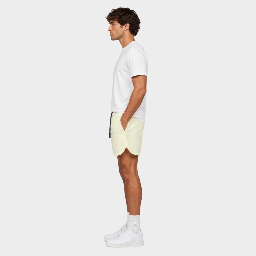 Hiking Camping mens quick dry running shorts elastic waist