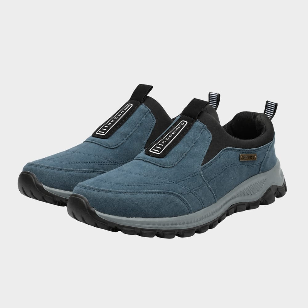 Hiking Camping mens slip on hiking shoes breathable lightweight outdoor