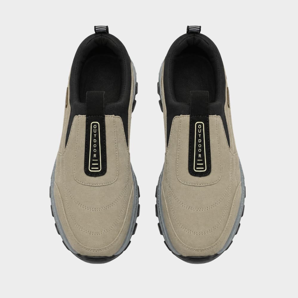 Hiking Camping mens slip on hiking shoes breathable lightweight outdoor