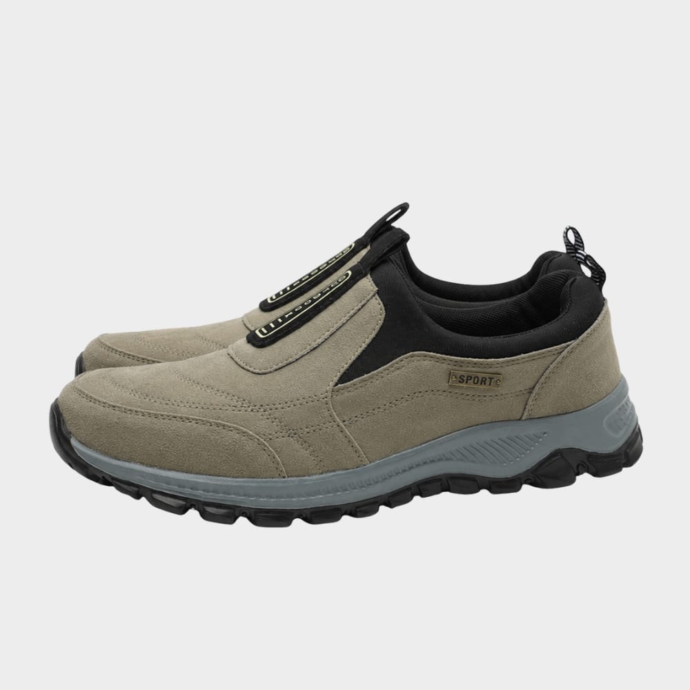 Hiking Camping mens slip on hiking shoes breathable lightweight outdoor