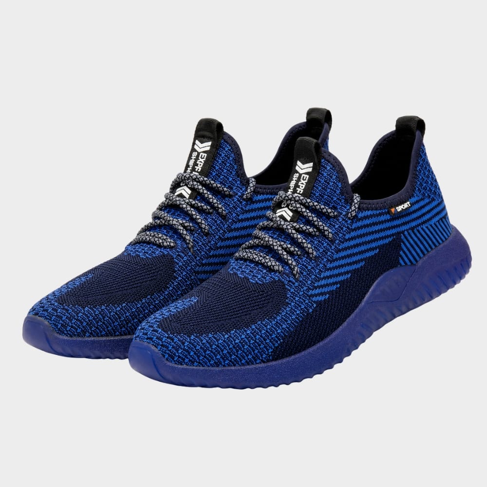 Hiking Camping mens steel toe safety hiking work shoes breathable