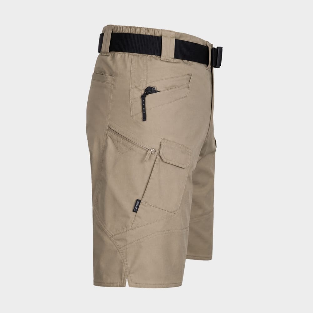 Hiking Camping mens tactical cargo shorts waterproof multi pocket hiking