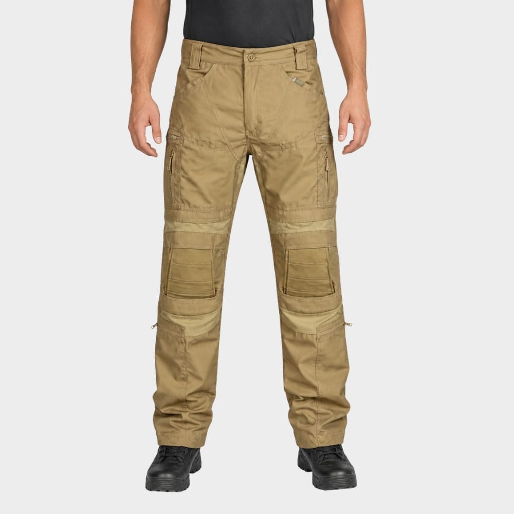 Hiking Camping mens tactical hiking cargo pants tear resistant multi pocket
