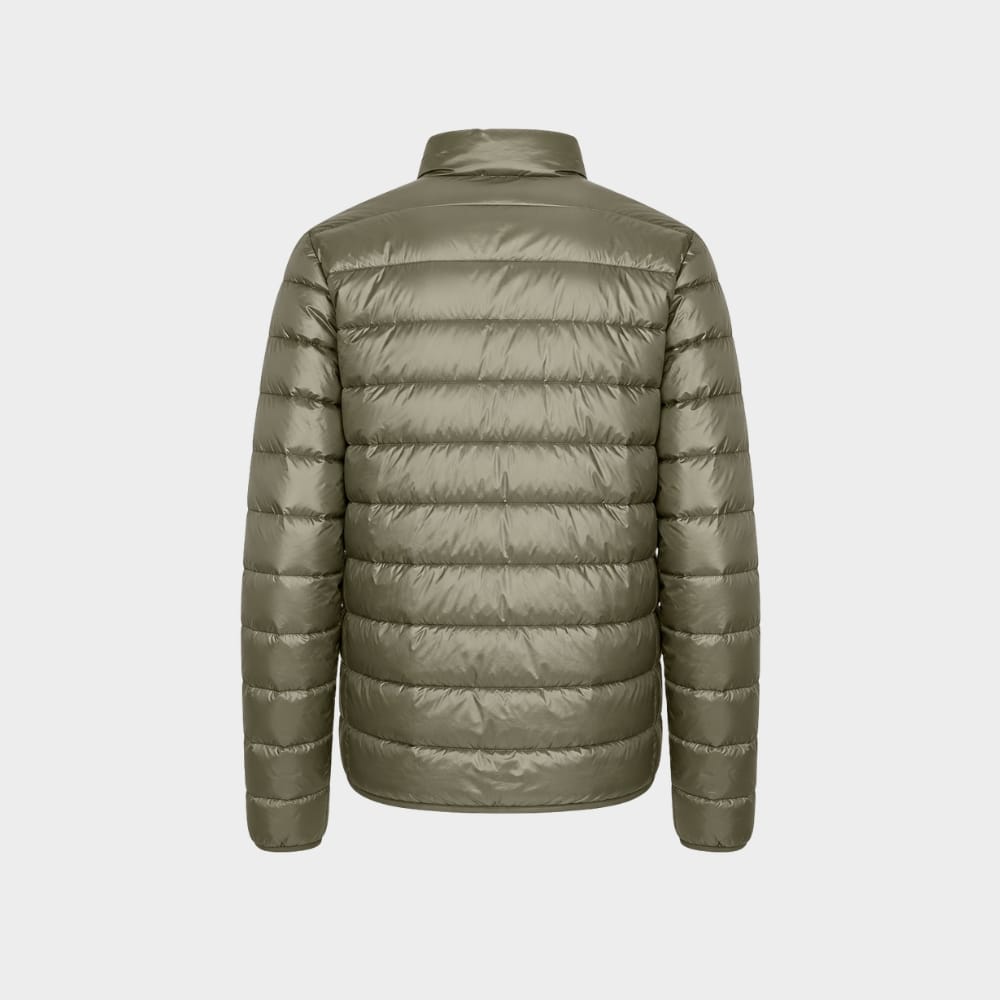 Hiking Camping mens ultralight hooded down jacket packable warm
