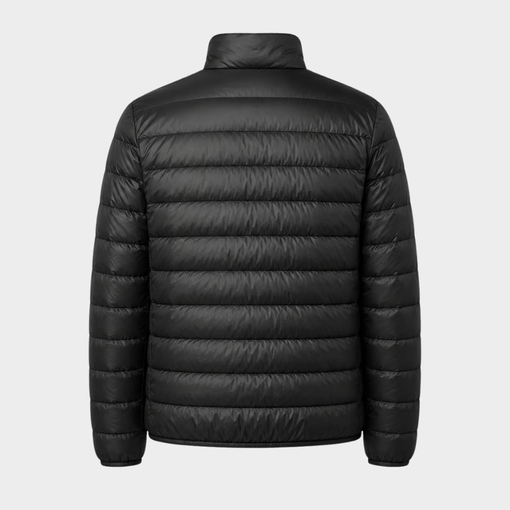 Hiking Camping mens ultralight hooded down jacket winter slim fit
