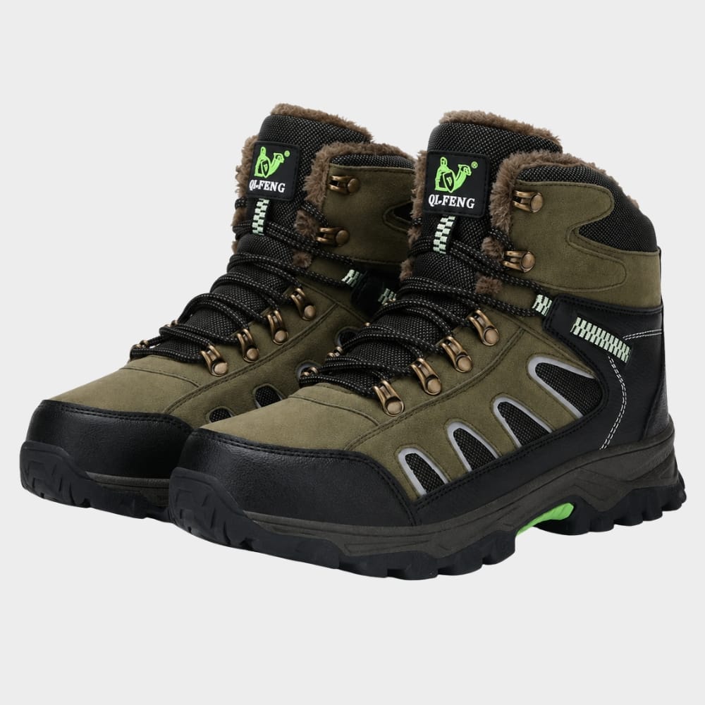 Hiking Camping mens waterproof ankle hiking boots non slip climbing shoes