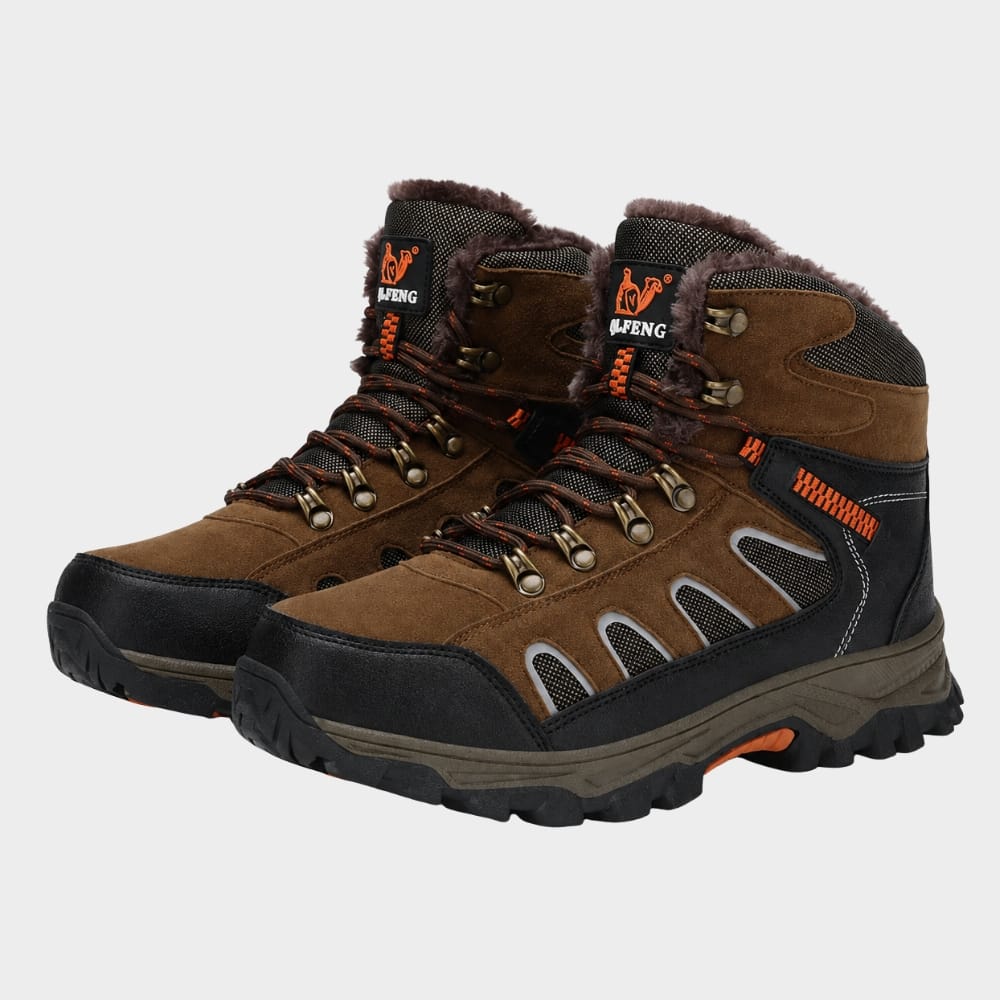 Hiking Camping mens waterproof ankle hiking boots non slip climbing shoes