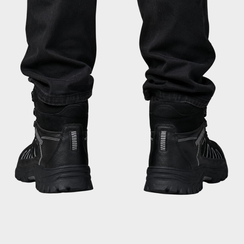 Hiking Camping mens waterproof ankle hiking boots non slip climbing shoes