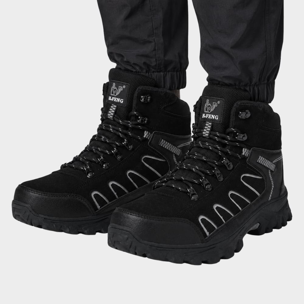 Hiking Camping mens waterproof ankle hiking boots non slip climbing shoes