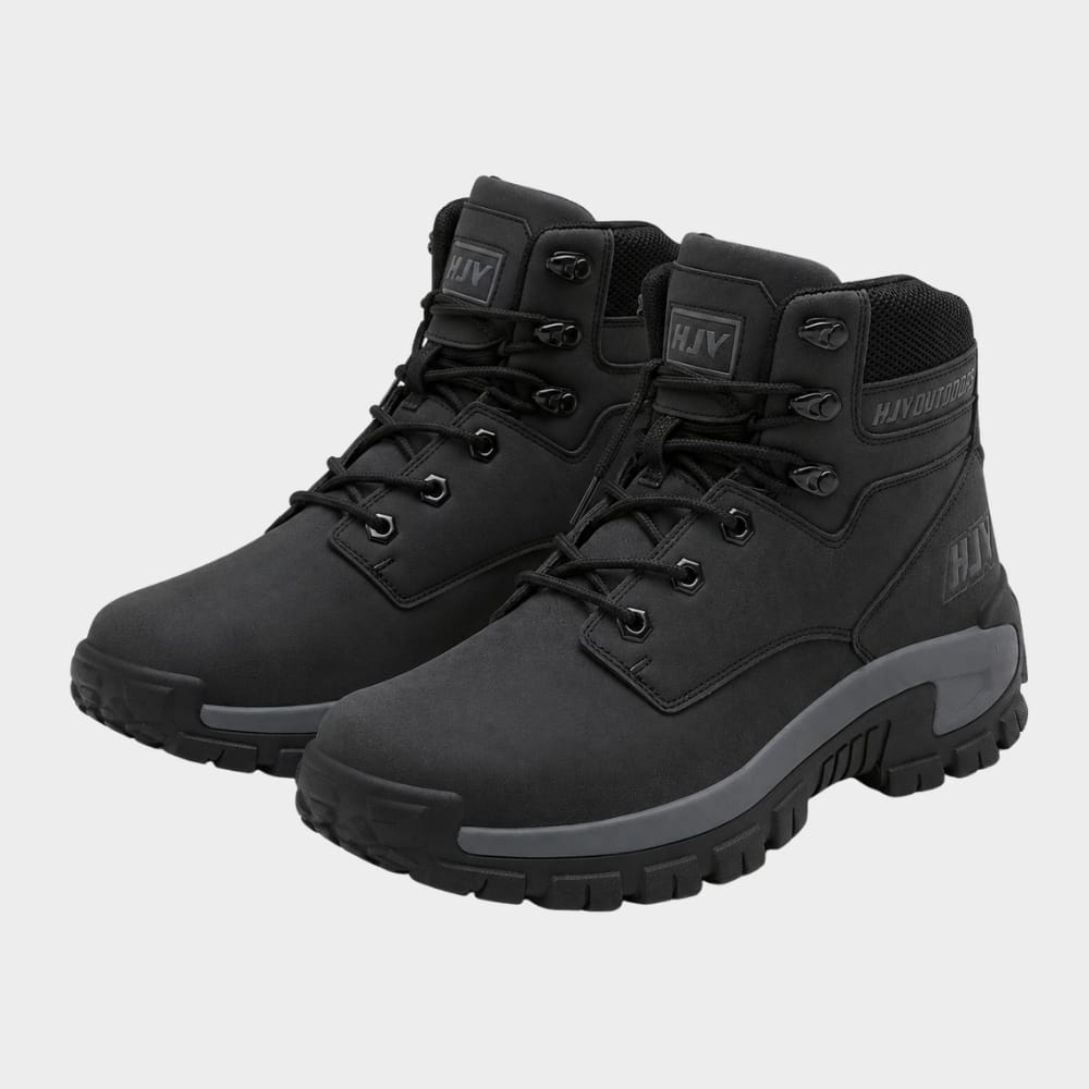 Hiking Camping mens waterproof combat hiking boots high top outdoor work