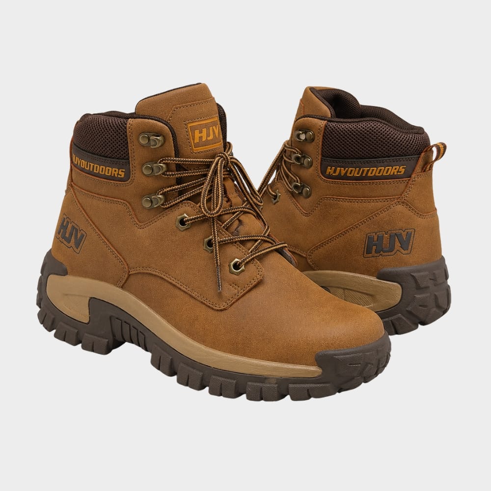 Hiking Camping mens waterproof combat hiking boots high top outdoor work