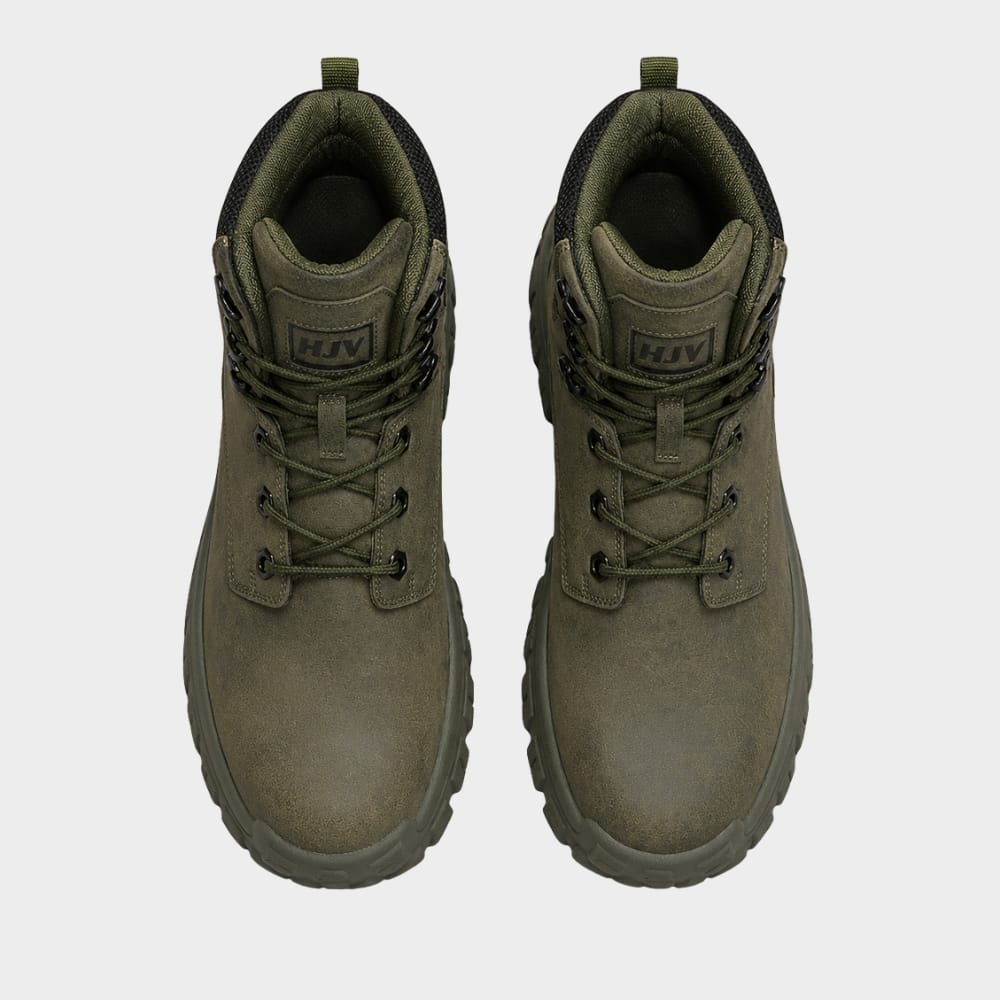Hiking Camping mens waterproof combat hiking boots high top outdoor work
