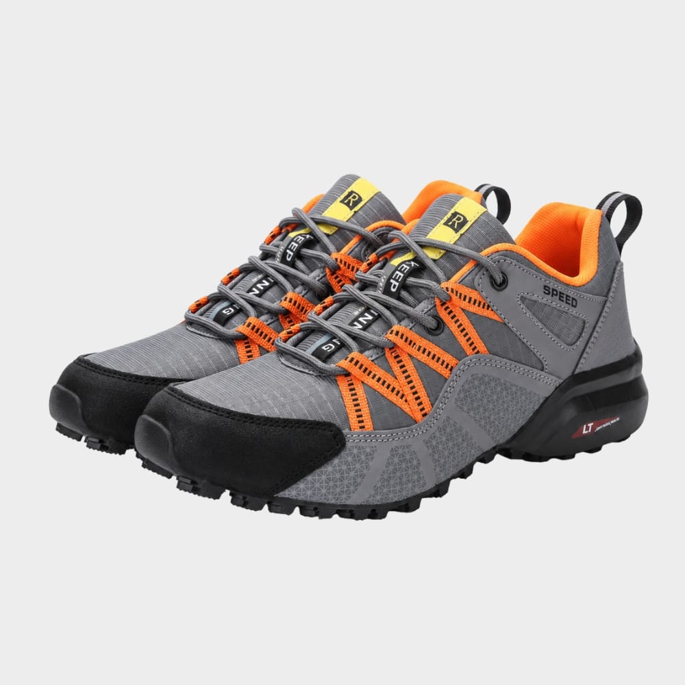 Hiking Camping mens waterproof hiking boots low cut trekking shoes