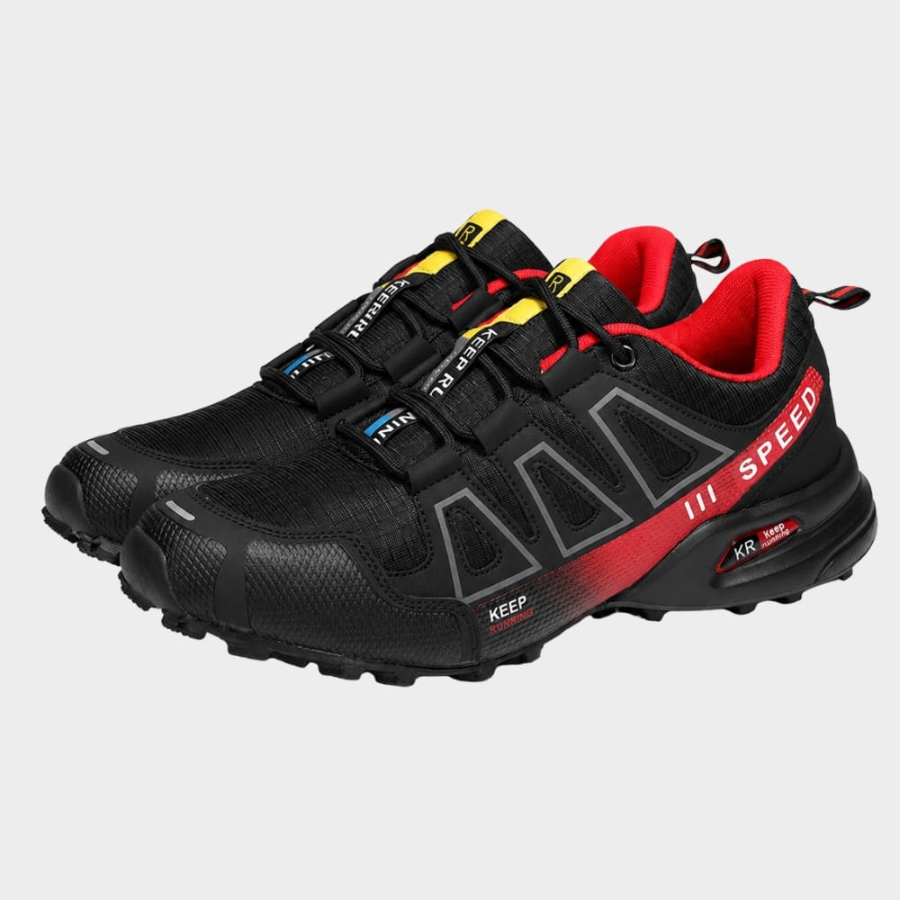 Hiking Camping mens waterproof hiking boots low cut trekking shoes