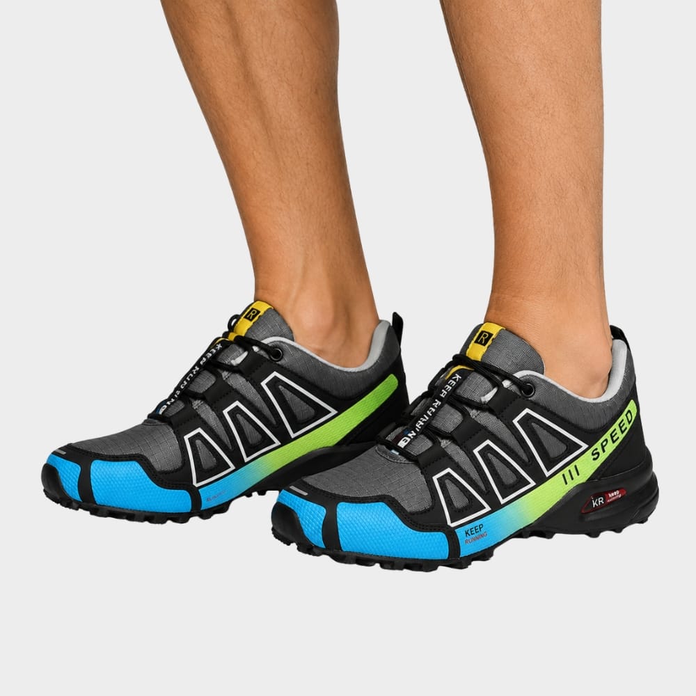 Hiking Camping mens waterproof hiking boots low cut trekking shoes