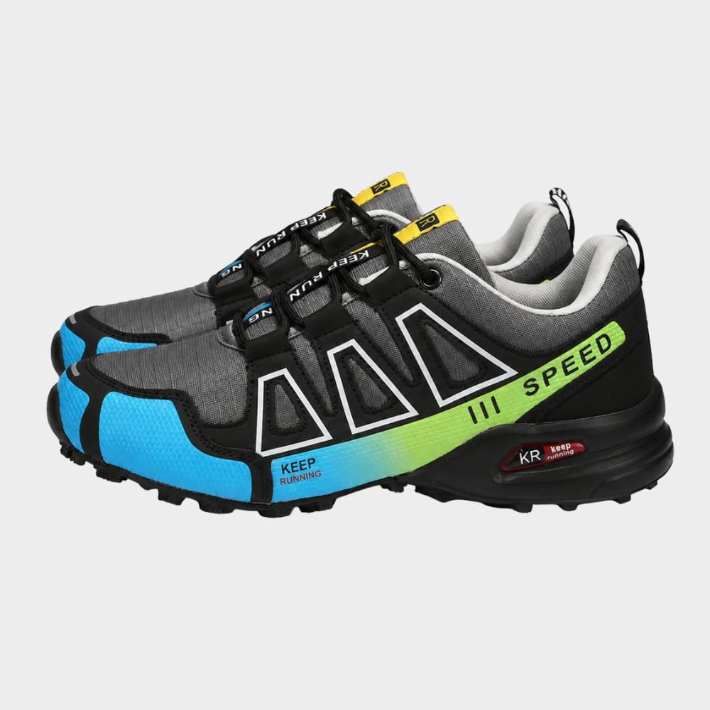 Hiking Camping mens waterproof hiking boots low cut trekking shoes