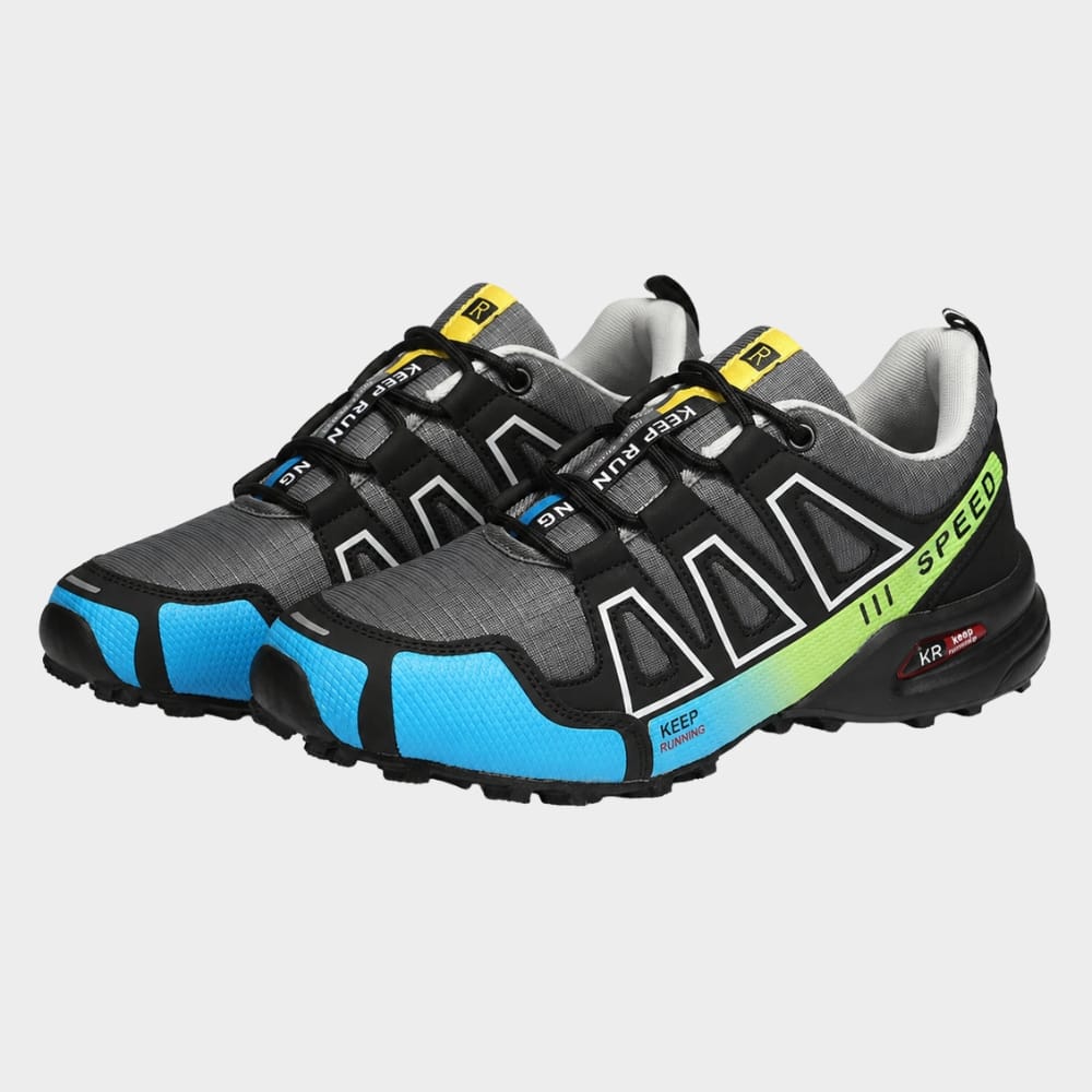 Hiking Camping mens waterproof hiking boots low cut trekking shoes