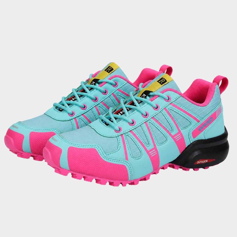Hiking Camping mens waterproof hiking cycling shoes non slip trekking