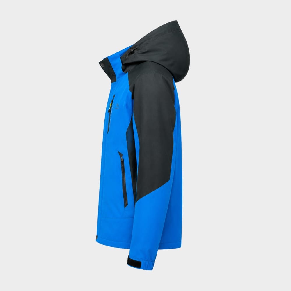 Hiking Camping mens waterproof hiking jacket windproof hooded raincoat