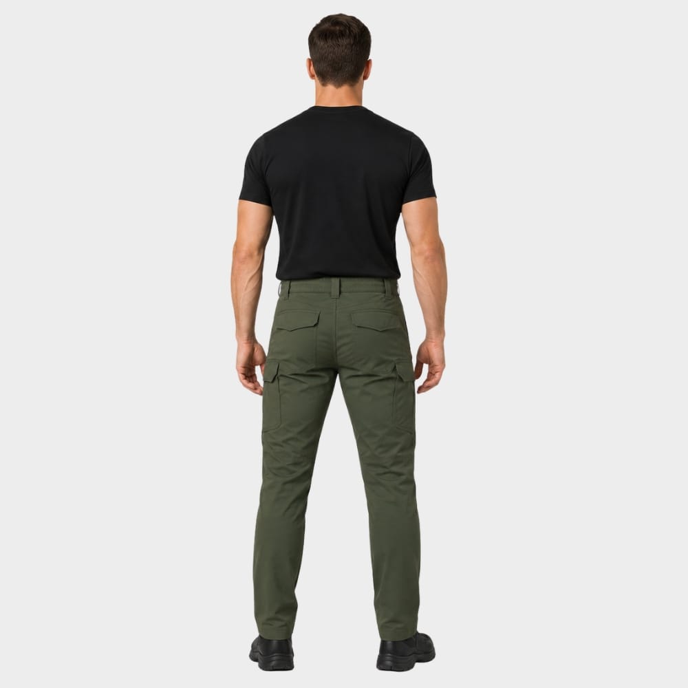 Hiking Camping mens waterproof tactical hiking cargo trousers multi pocket