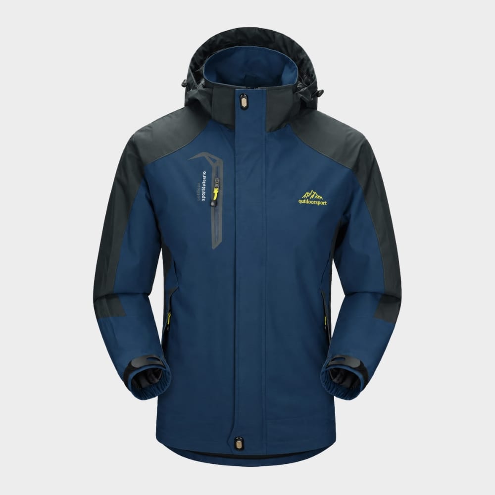Hiking Camping mens waterproof windproof hiking jacket outdoor