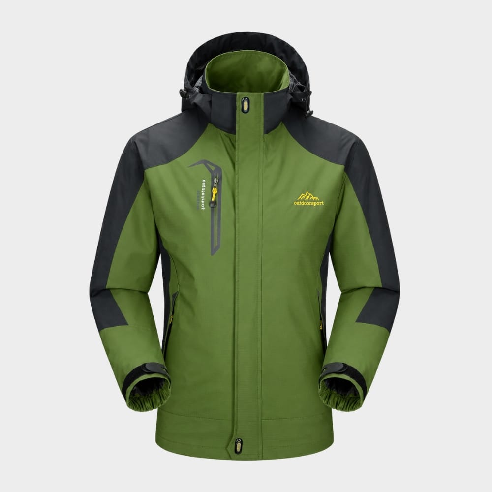 Hiking Camping mens waterproof windproof hiking jacket outdoor