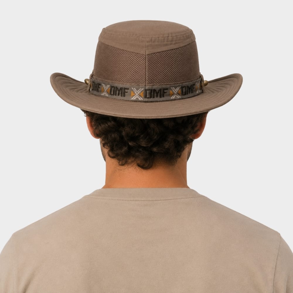 Hiking Camping mens wide brim bucket hat UV protection outdoor