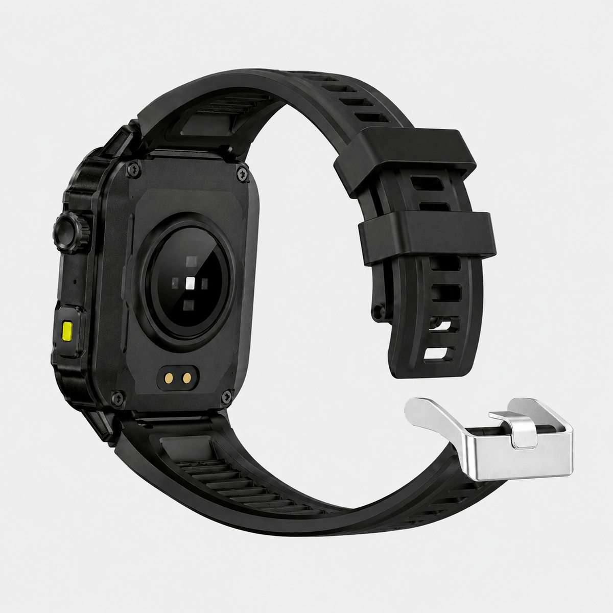 Hiking Camping outdoor sports smartwatch with LED flashlight fitness tracker