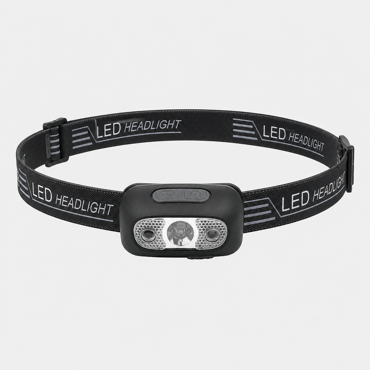 Hiking Camping rechargeable LED headlamp with motion sensor ultra bright