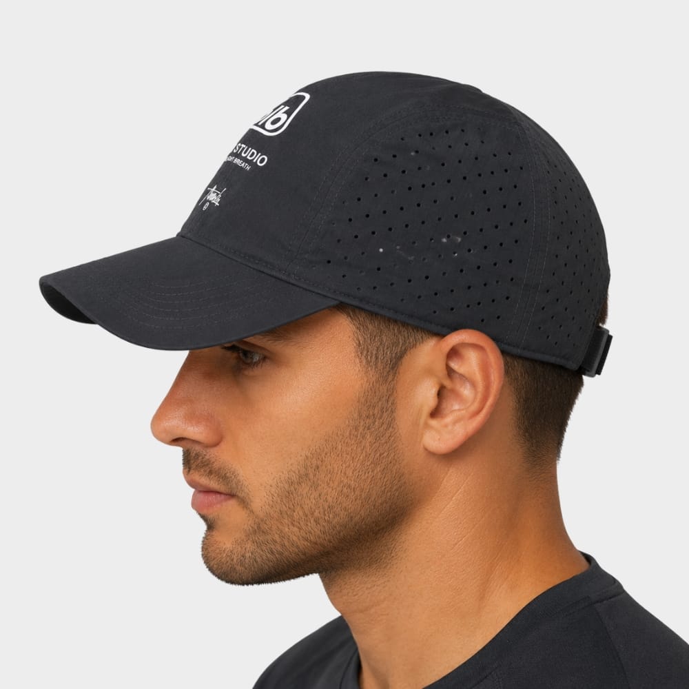 Hiking Camping short brim breathable mesh baseball cap UV protection