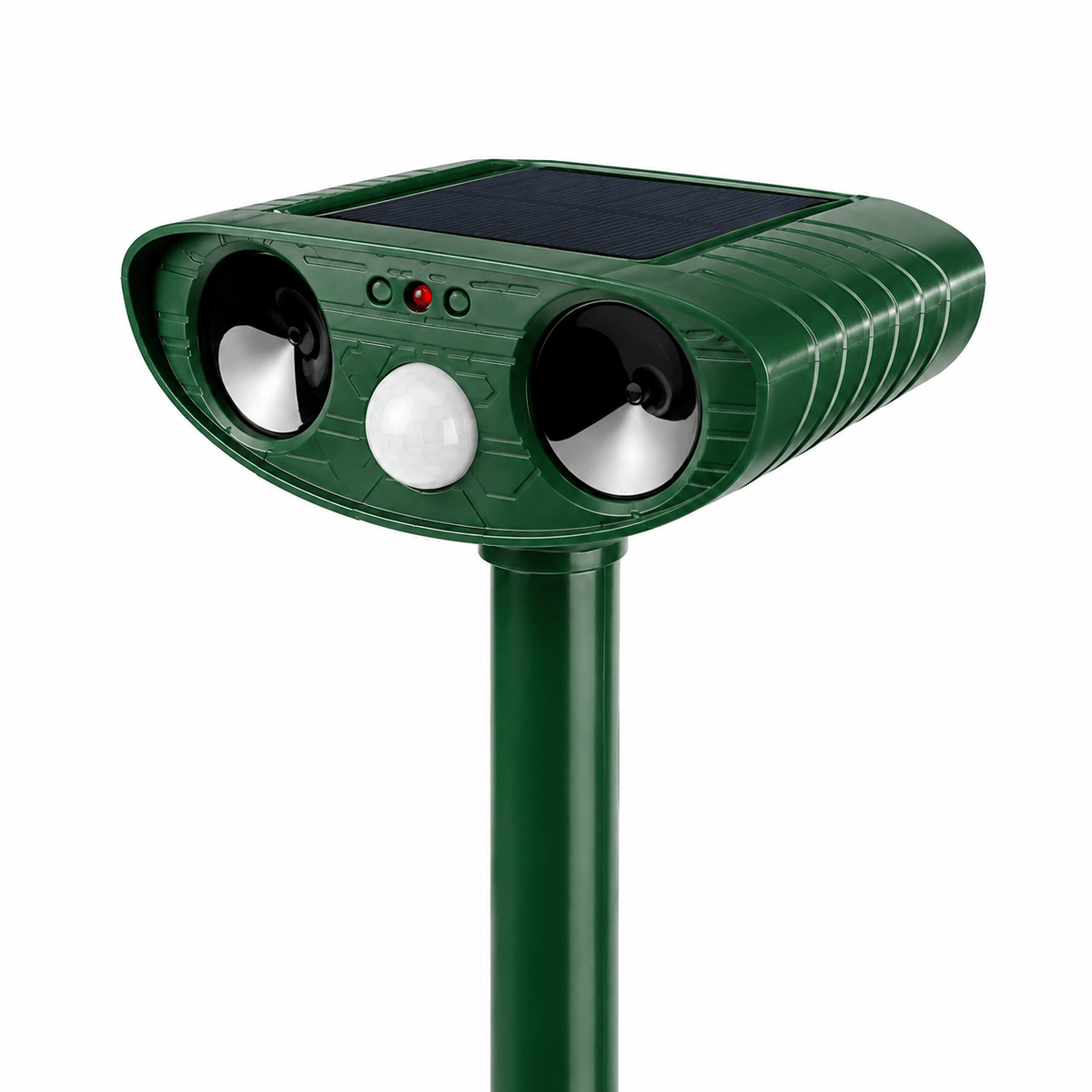 Hiking Camping solar ultrasonic animal pest repellent garden waterproof