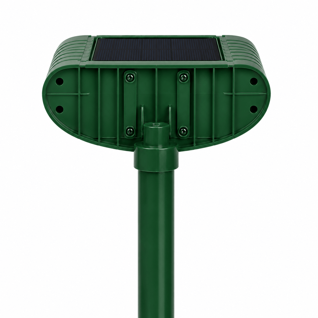 Hiking Camping solar ultrasonic animal pest repellent garden waterproof