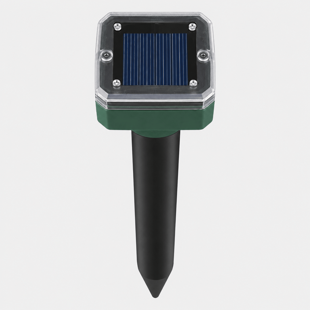 Hiking Camping solar ultrasonic pest repellent outdoor animal deterrent