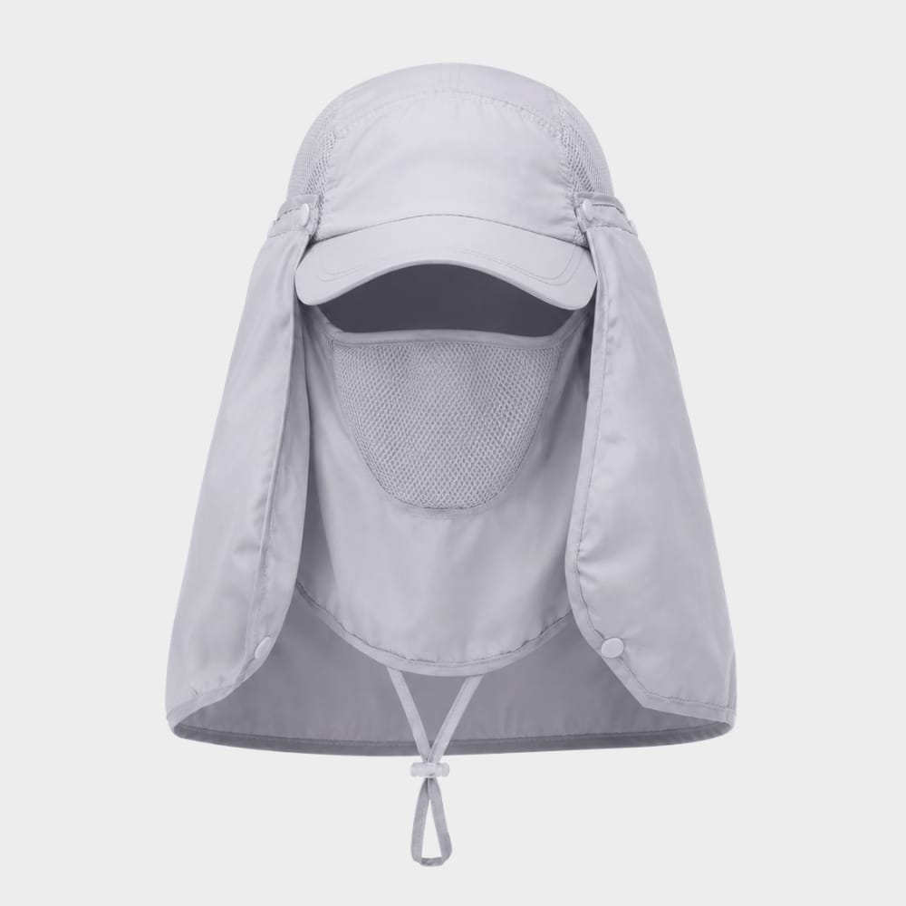 Hiking Camping sun protection hat with face and neck cover hiking cap