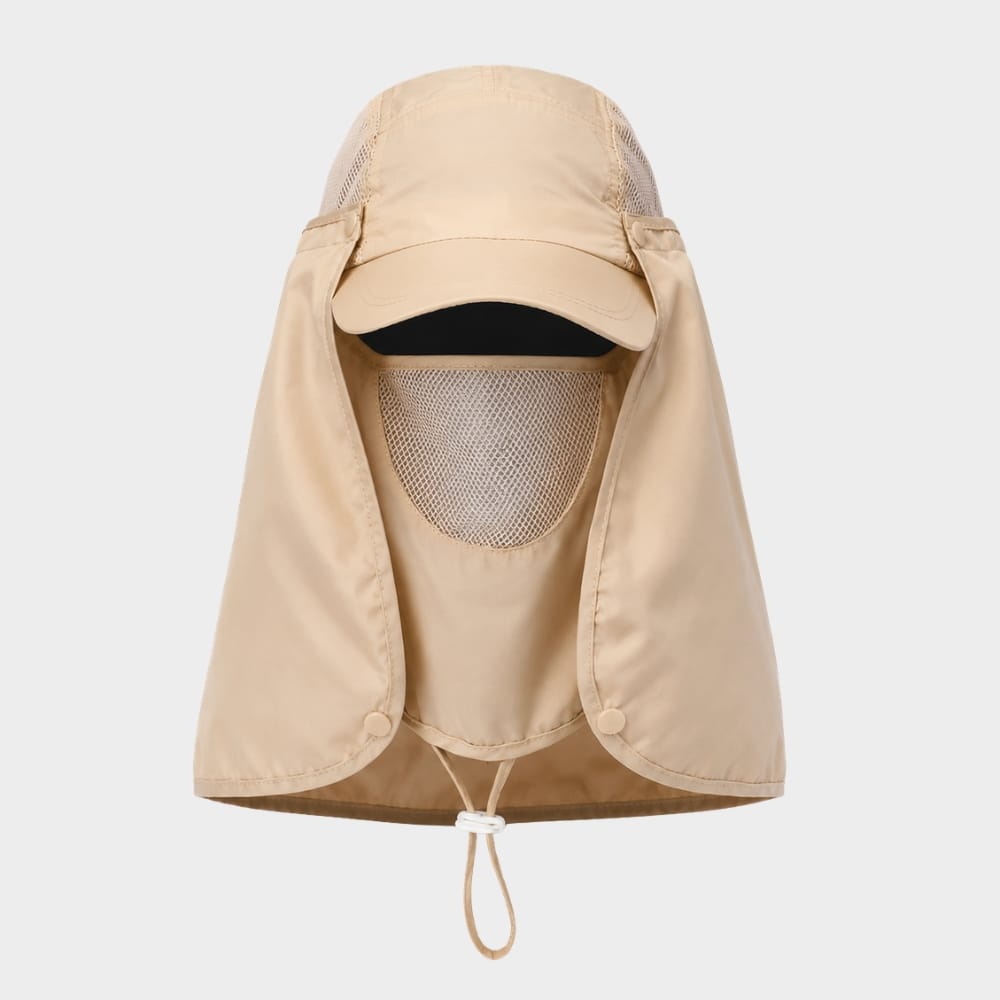 Hiking Camping sun protection hat with face and neck cover hiking cap