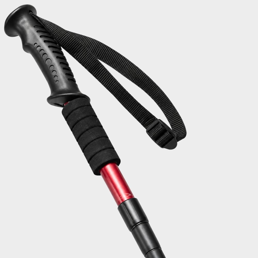 Hiking Camping telescopic hiking pole shock absorbing walking stick