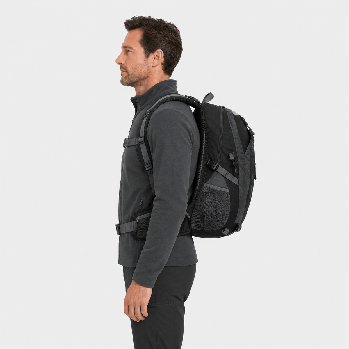 Hiking Camping ultralight 40L hiking backpack foldable mountaineering daypack
